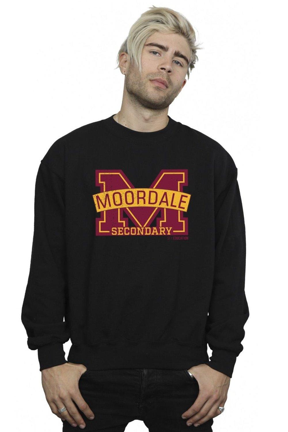 Hoodies & Sweatshirts | Sex Education Moordale Cracked M Logo 2 ...