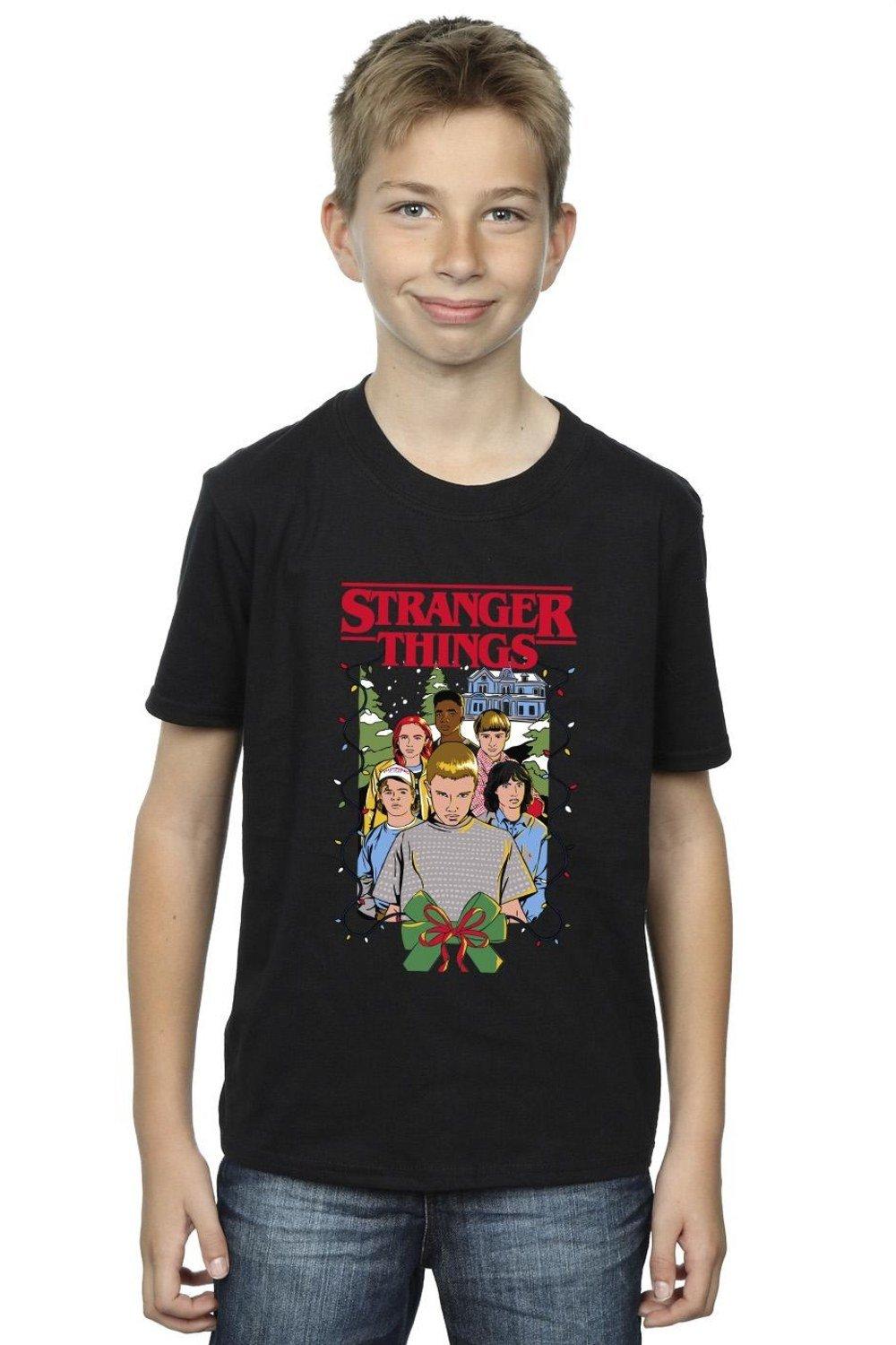 Stranger Things Christmas Poster T-Shirt