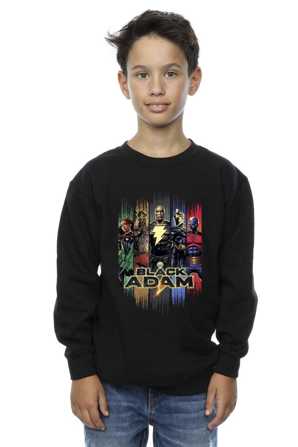Black Adam JSA Complete Group Sweatshirt