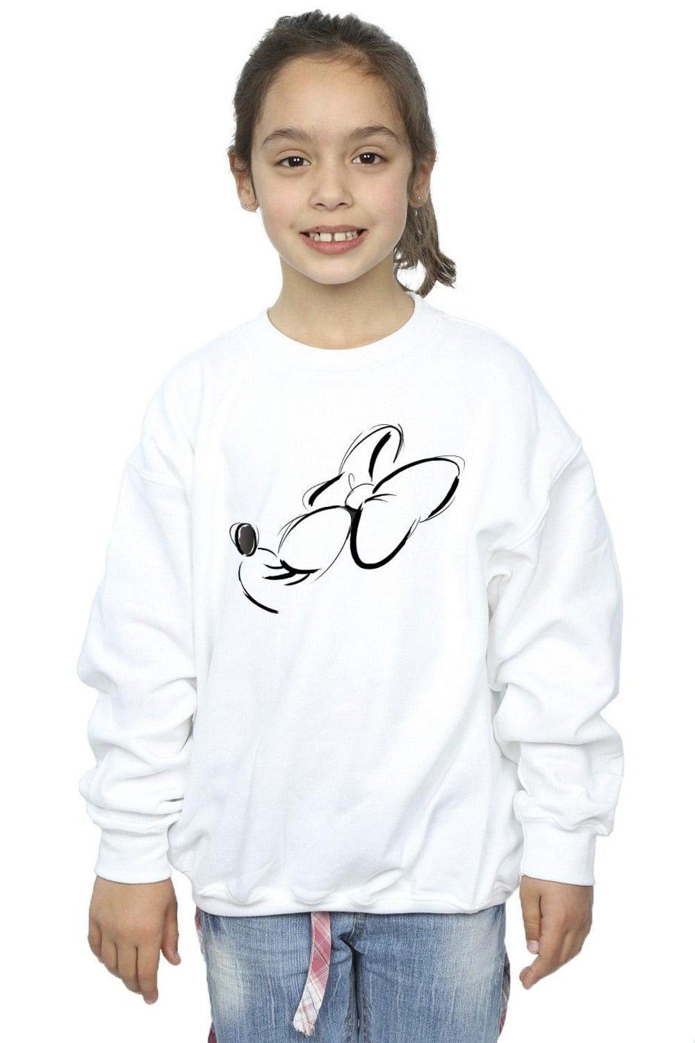 Minnie Mouse Nose Up Sweatshirt