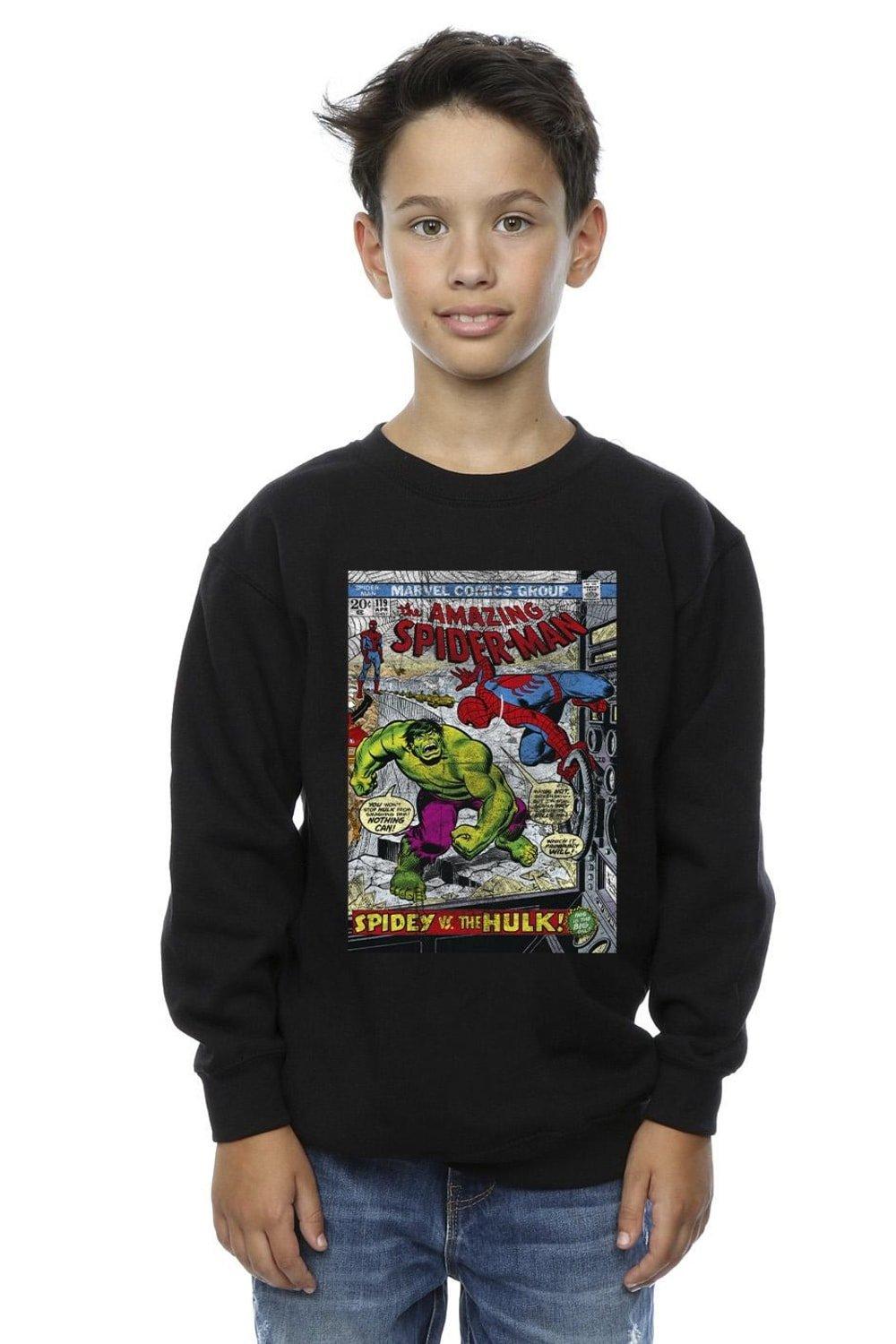 Spider-Man VS Hulk Cover Sweatshirt