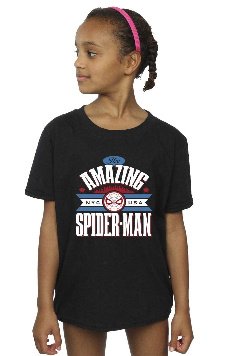 Spider-Man NYC Amazing Cotton T-Shirt