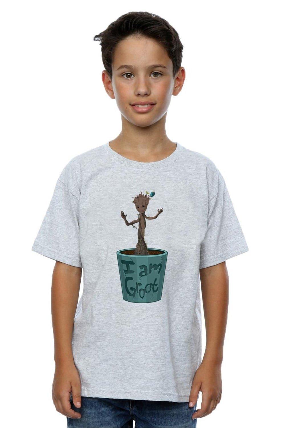 Guardians Of The Galaxy Groot Flower Pot T-Shirt