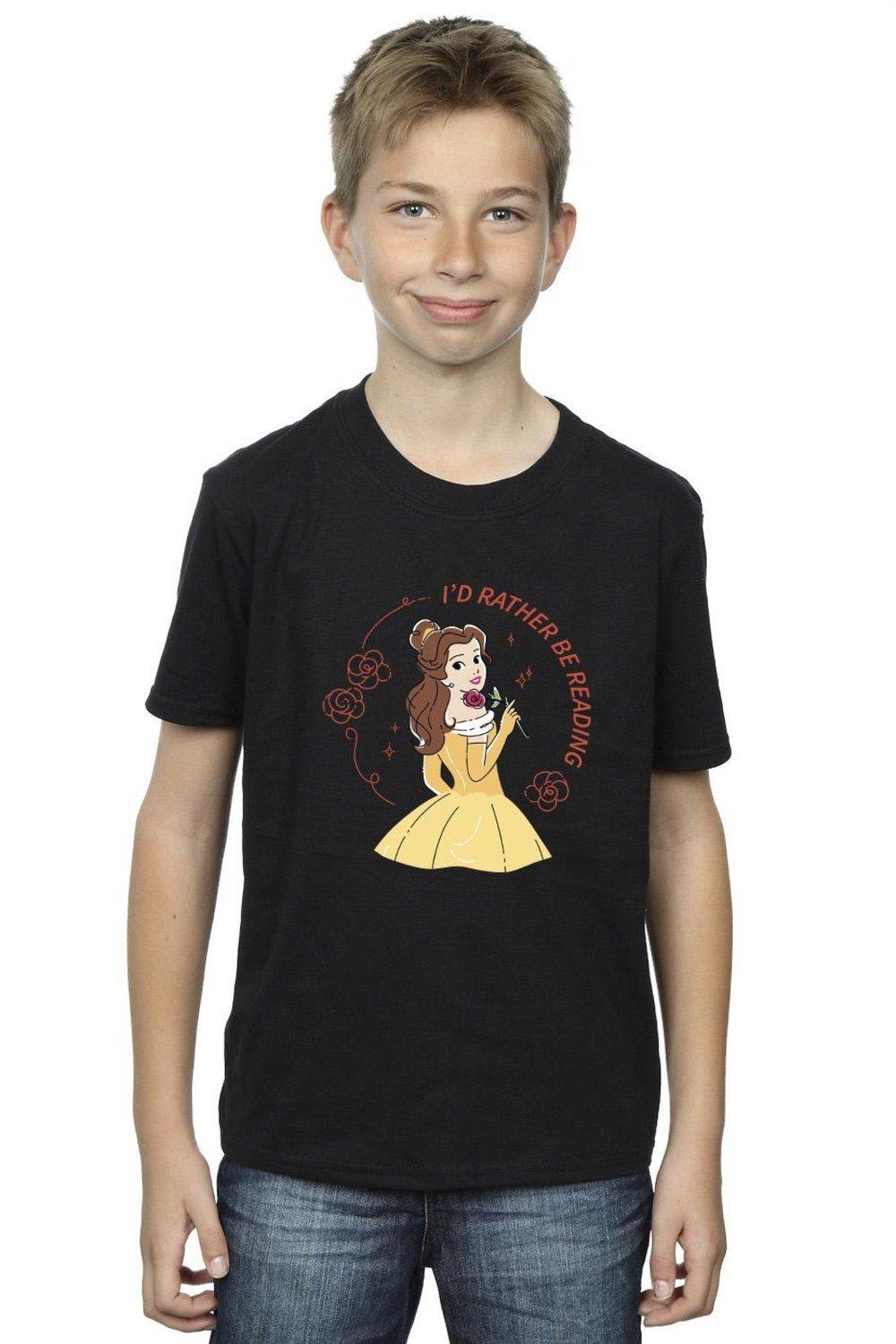 Beauty And The Beast I’d Rather Be Reading T-Shirt