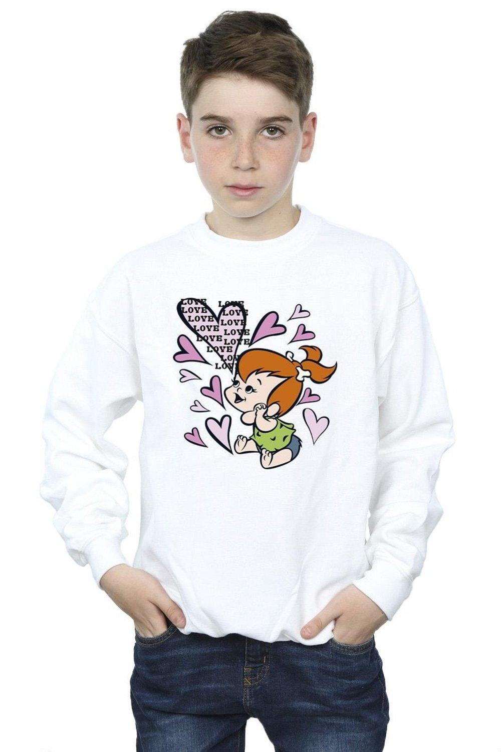 Pebbles Love Love Love Sweatshirt