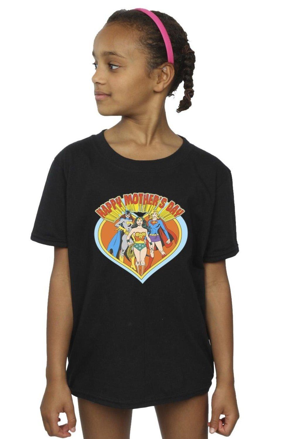 Wonder Woman Mother’s Day Cotton T-Shirt