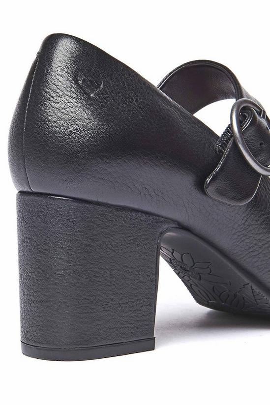 Moshulu 'Valadon'  Mary Jane Leather Block Heels 4