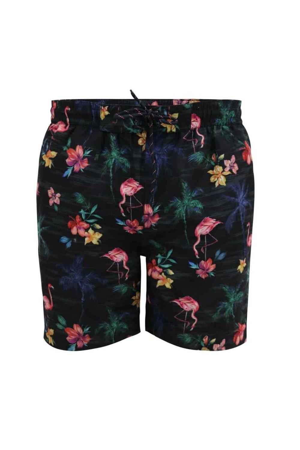 Campton D555 Kingsize Flamingo Swim Shorts