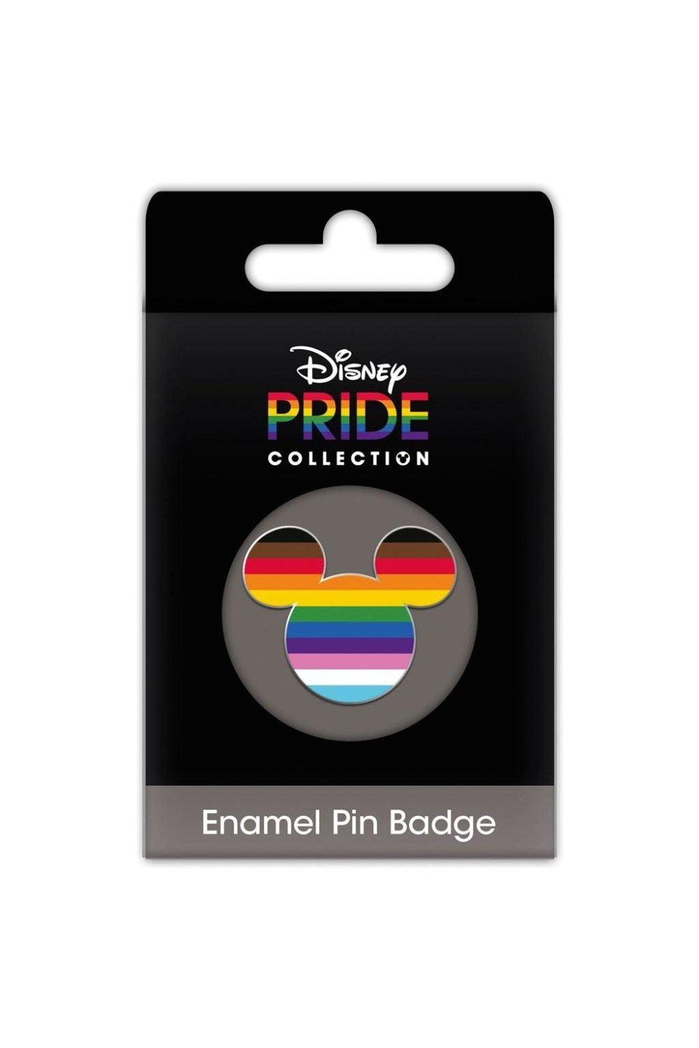 Pride Enamel Mickey Mouse Badge