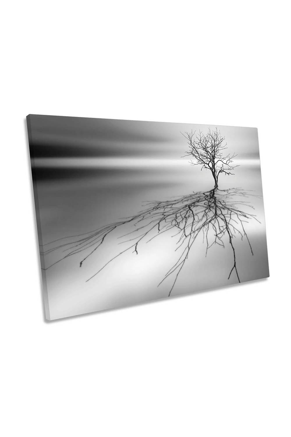 Even the Dead Cast Shadows Canvas Wall Art Picture Print