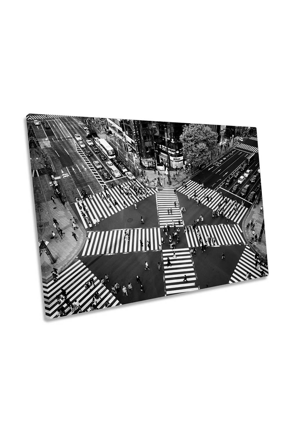 Ginza Tokyo Japan Urban Photography Canvas Wall Art Picture Print
