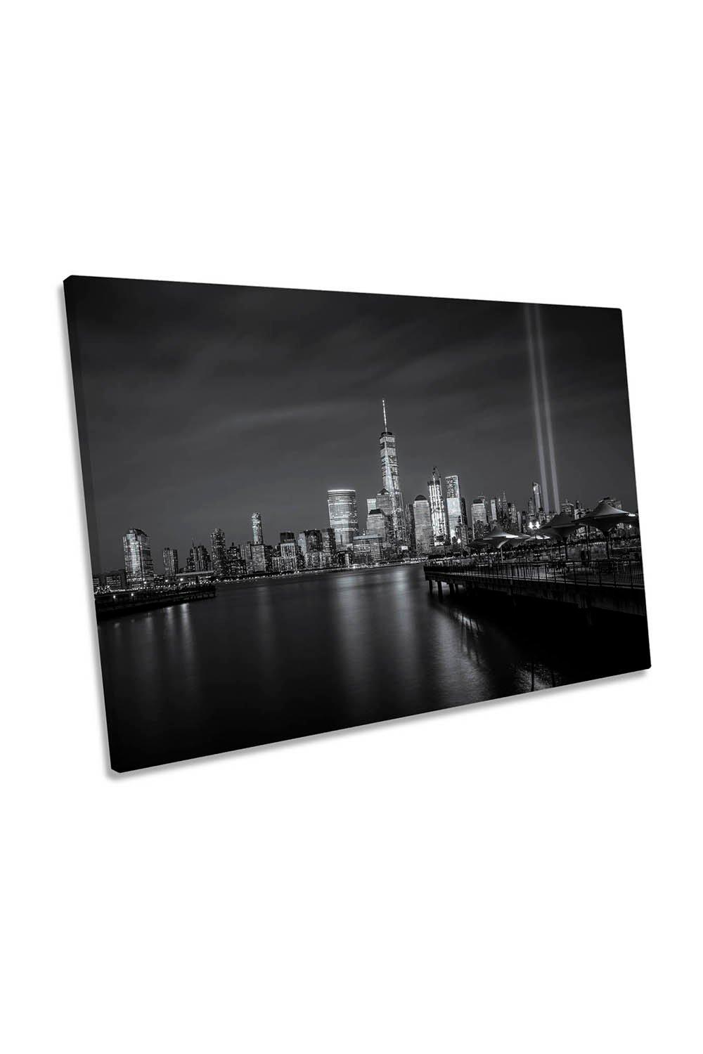 World Trade Centre Tribute New York City Canvas Wall Art Picture Print