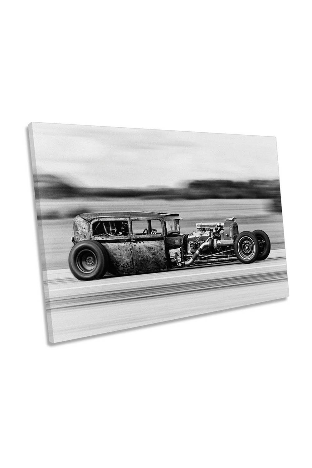 Lowrider Hot Rod Car Canvas Wall Art Picture Print