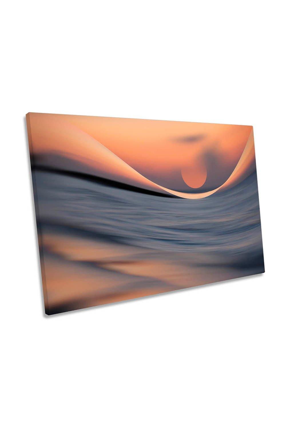 Capture the Sun Abstract Canvas Wall Art Picture Print