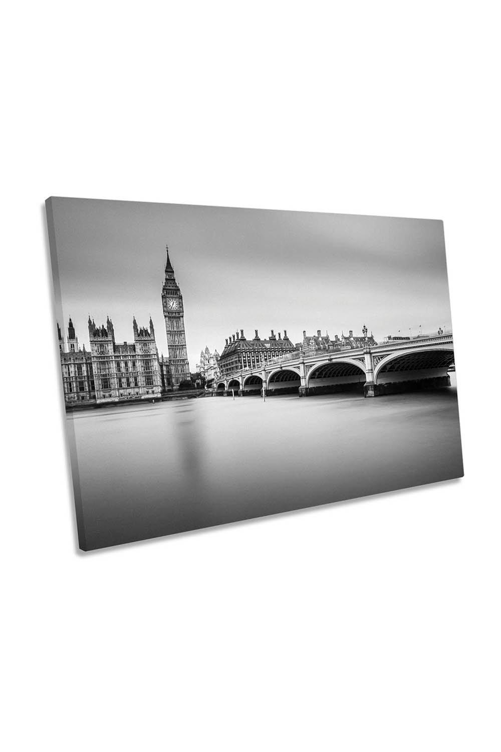 London City Westminster Bridge Canvas Wall Art Picture Print