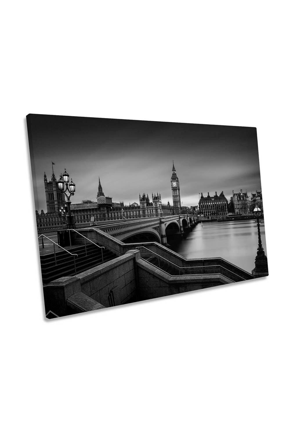 Westminster Bridge London City Canvas Wall Art Picture Print