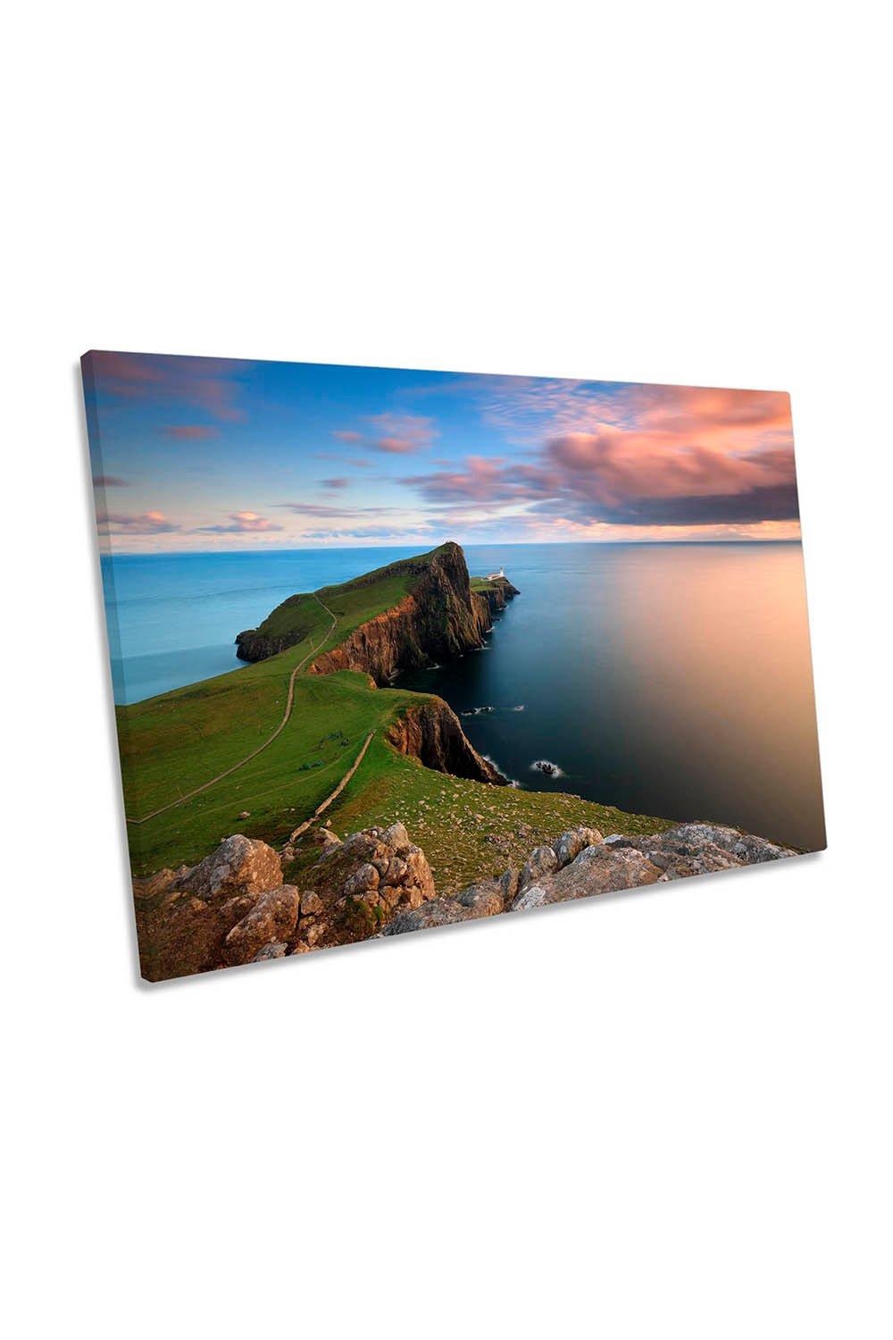 Neist Point Isle of Skye Scotland Canvas Wall Art Picture Print