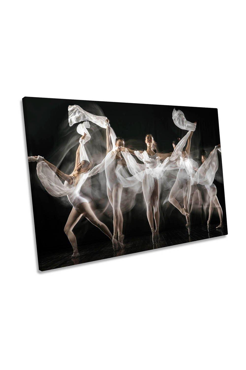 Ballerina Story Dancer Performance Canvas Wall Art Picture Print