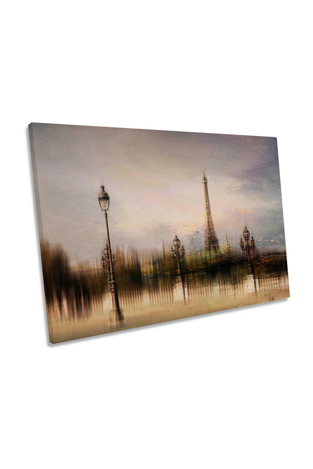 We will Always have Paris City Eiffel Tower Canvas Wall Art Picture Print