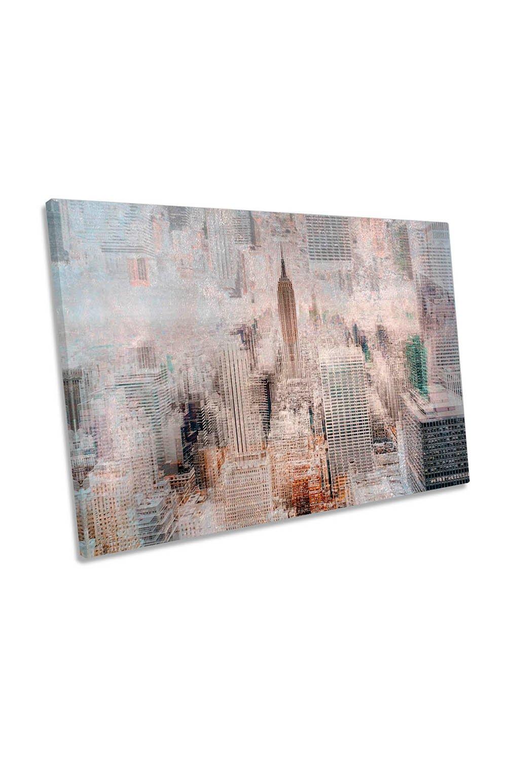 Empire State of Mind New York City Canvas Wall Art Picture Print
