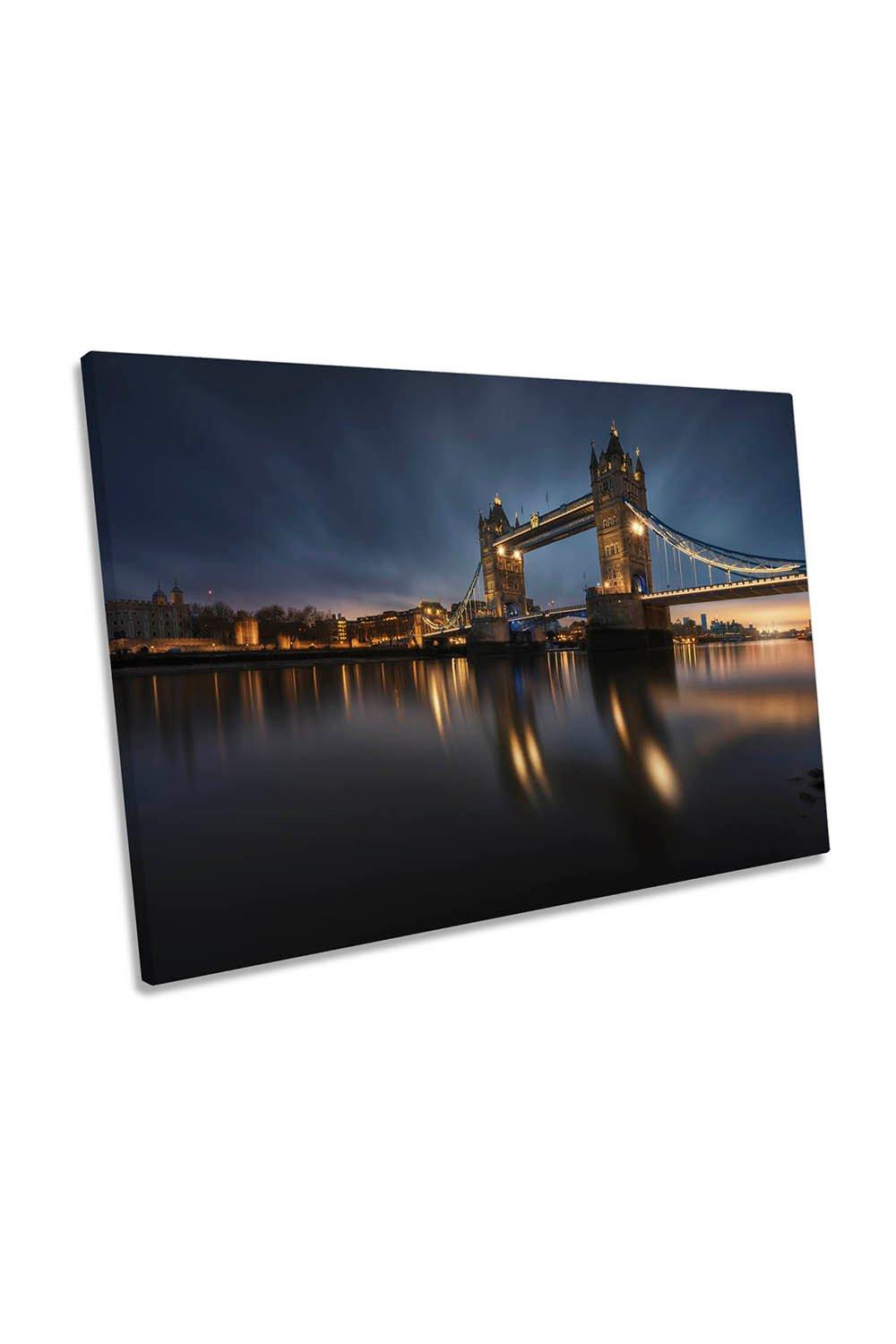 London City Tower Bridge Canvas Wall Art Picture Print