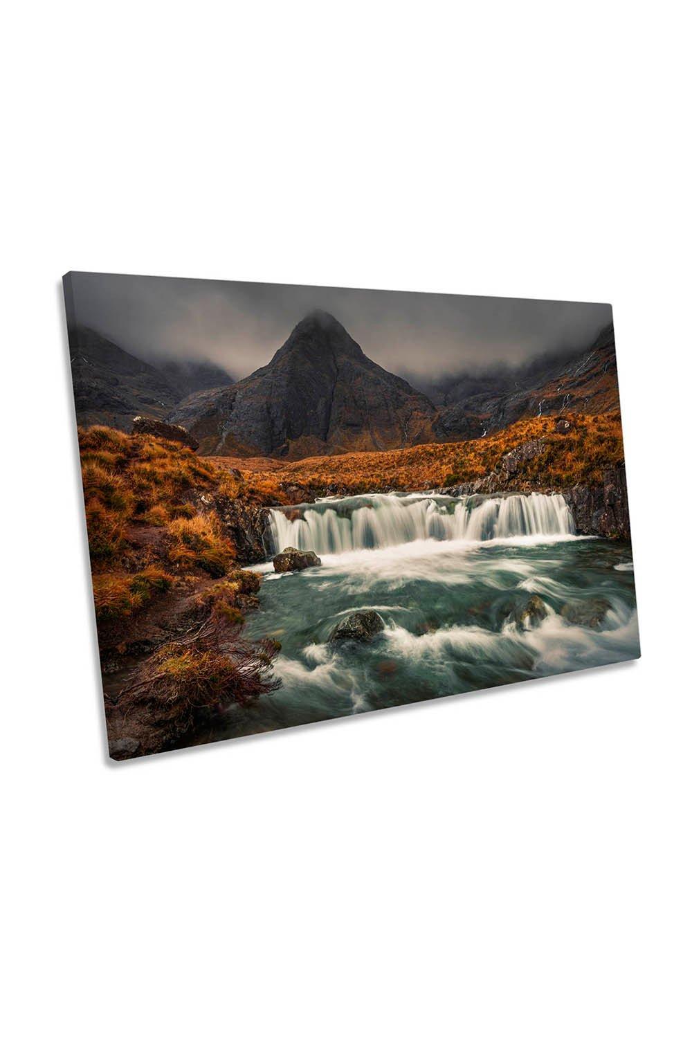 Vision of Highland Scotland Isle of Skye Canvas Wall Art Picture Print