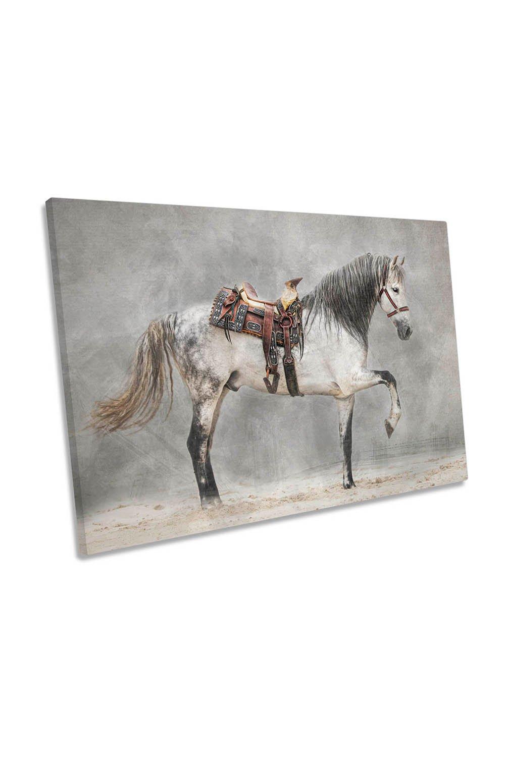 Strike a Pose Horse Canvas Wall Art Picture Print