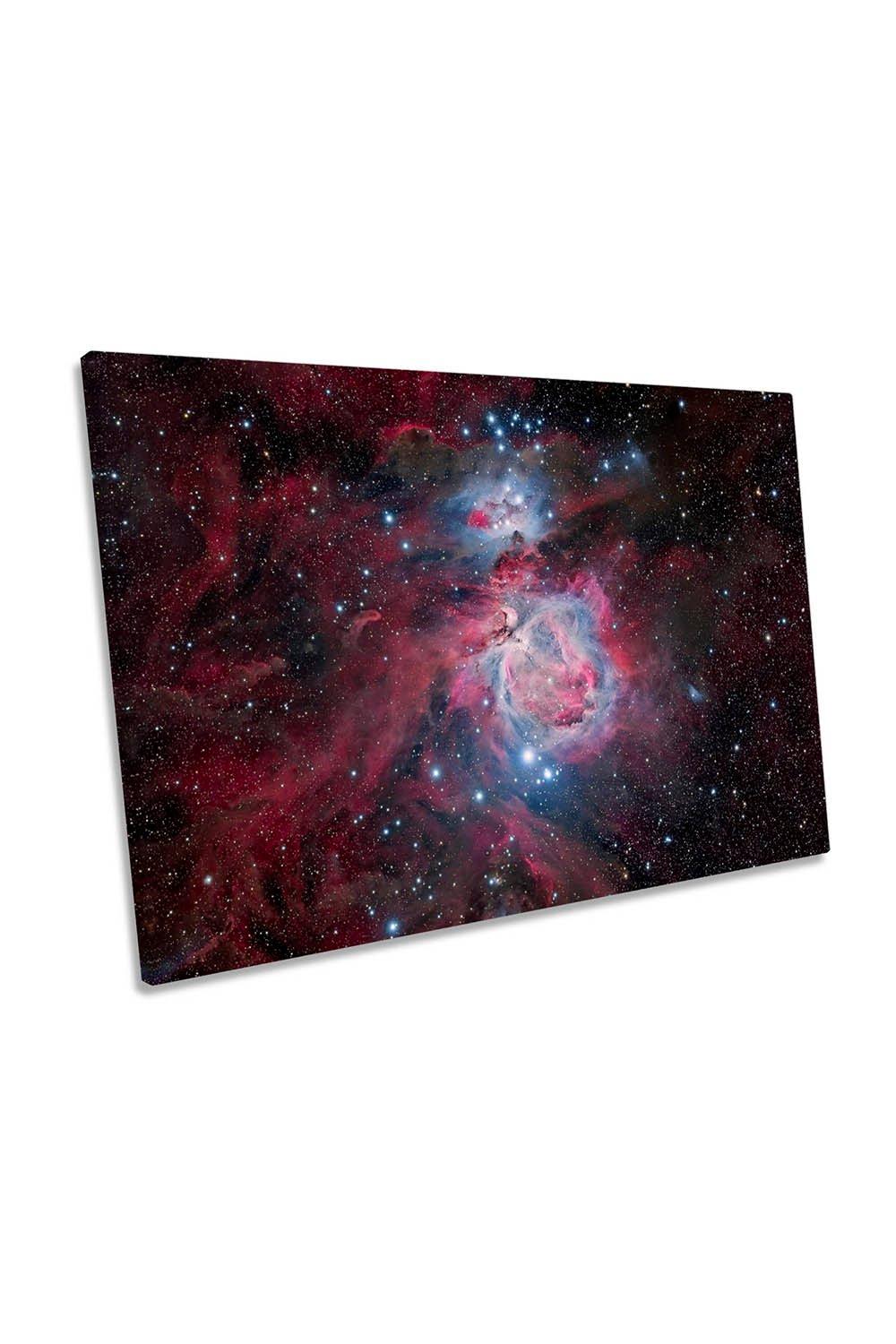 Orion Outer Space Milky Way Nebula Astronomy Canvas Wall Art Picture Print