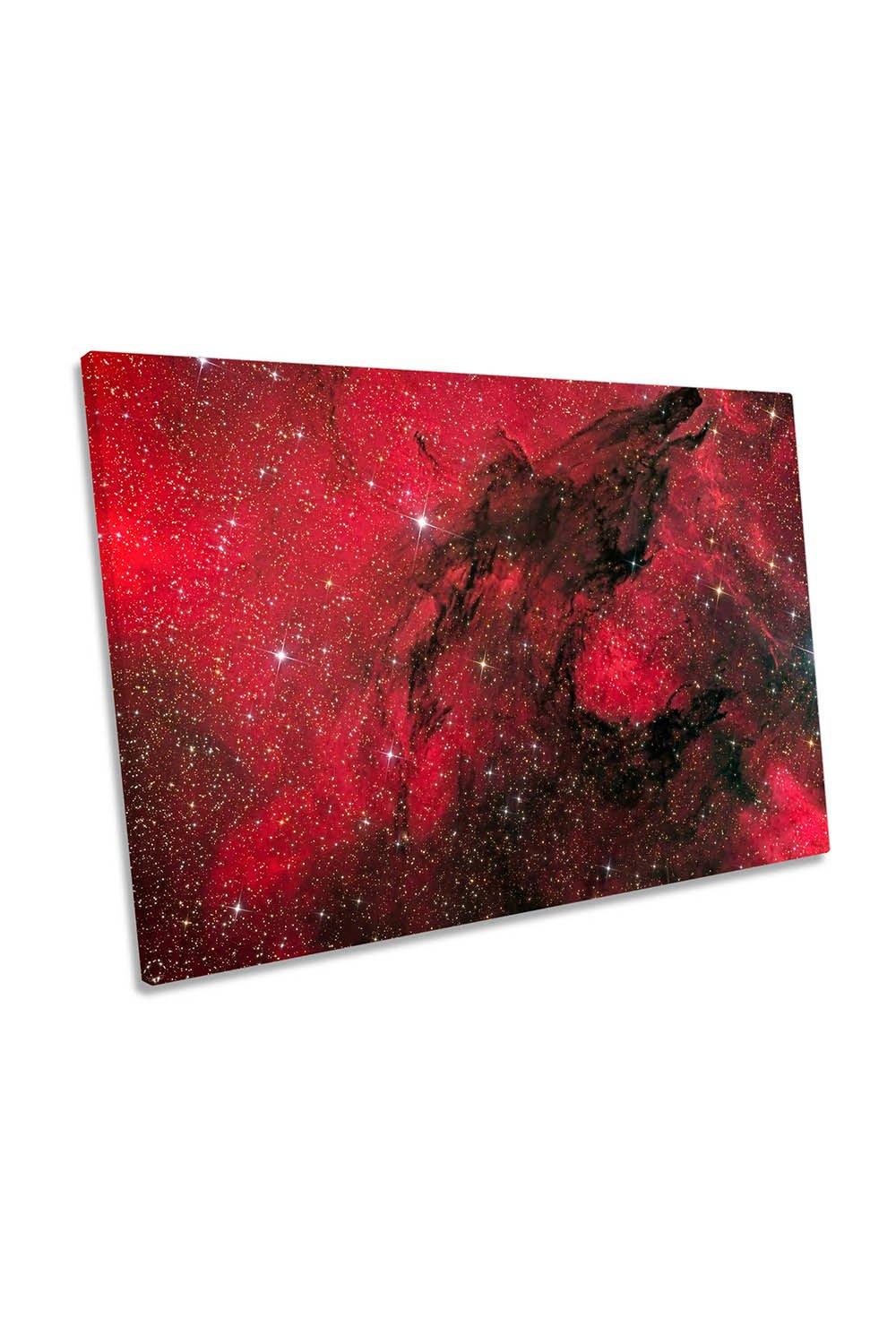 Hungry like the Wolf Outer Space Astronomy Canvas Wall Art Picture Print