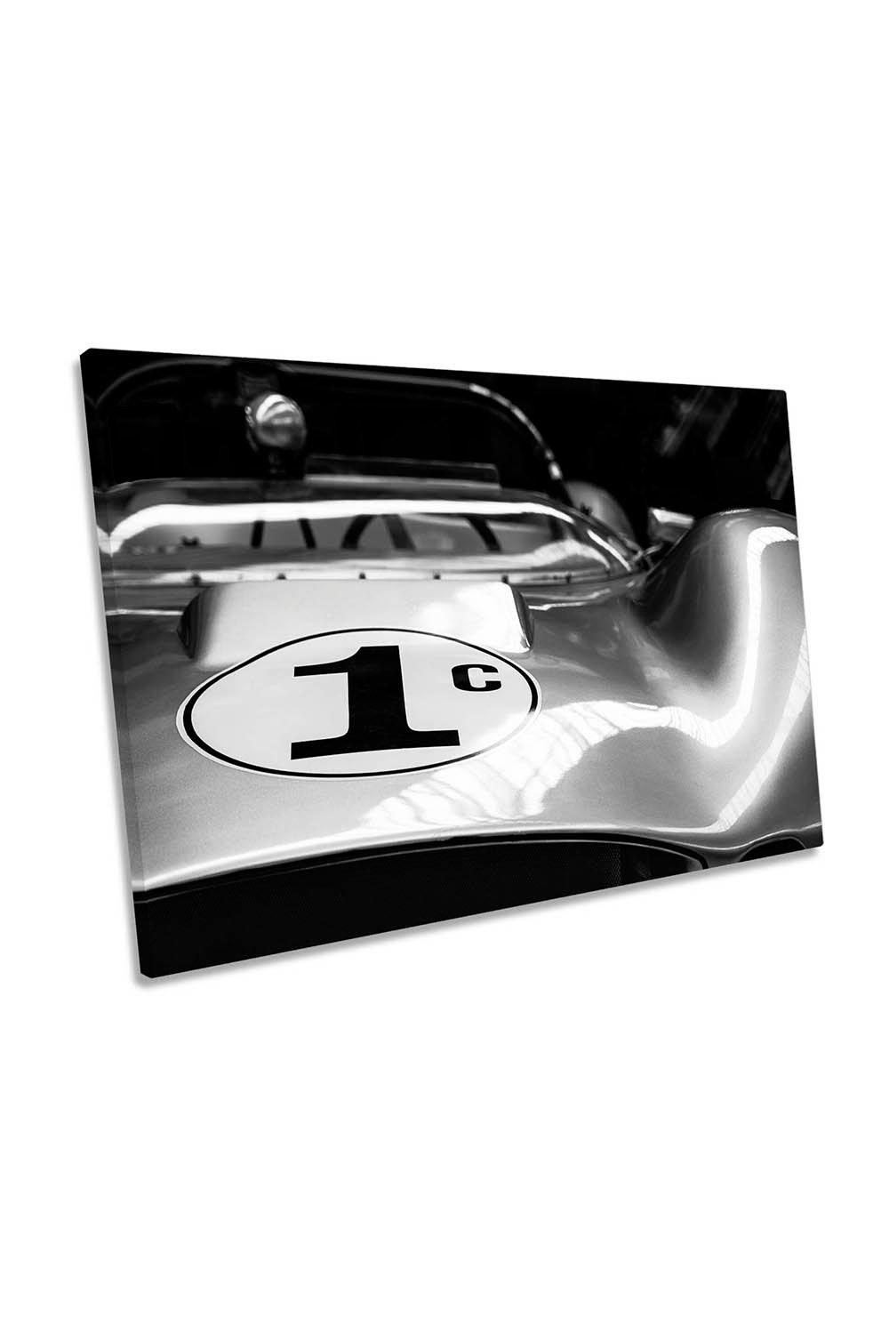 1c Classic Race Car Motor Sports Canvas Wall Art Picture Print