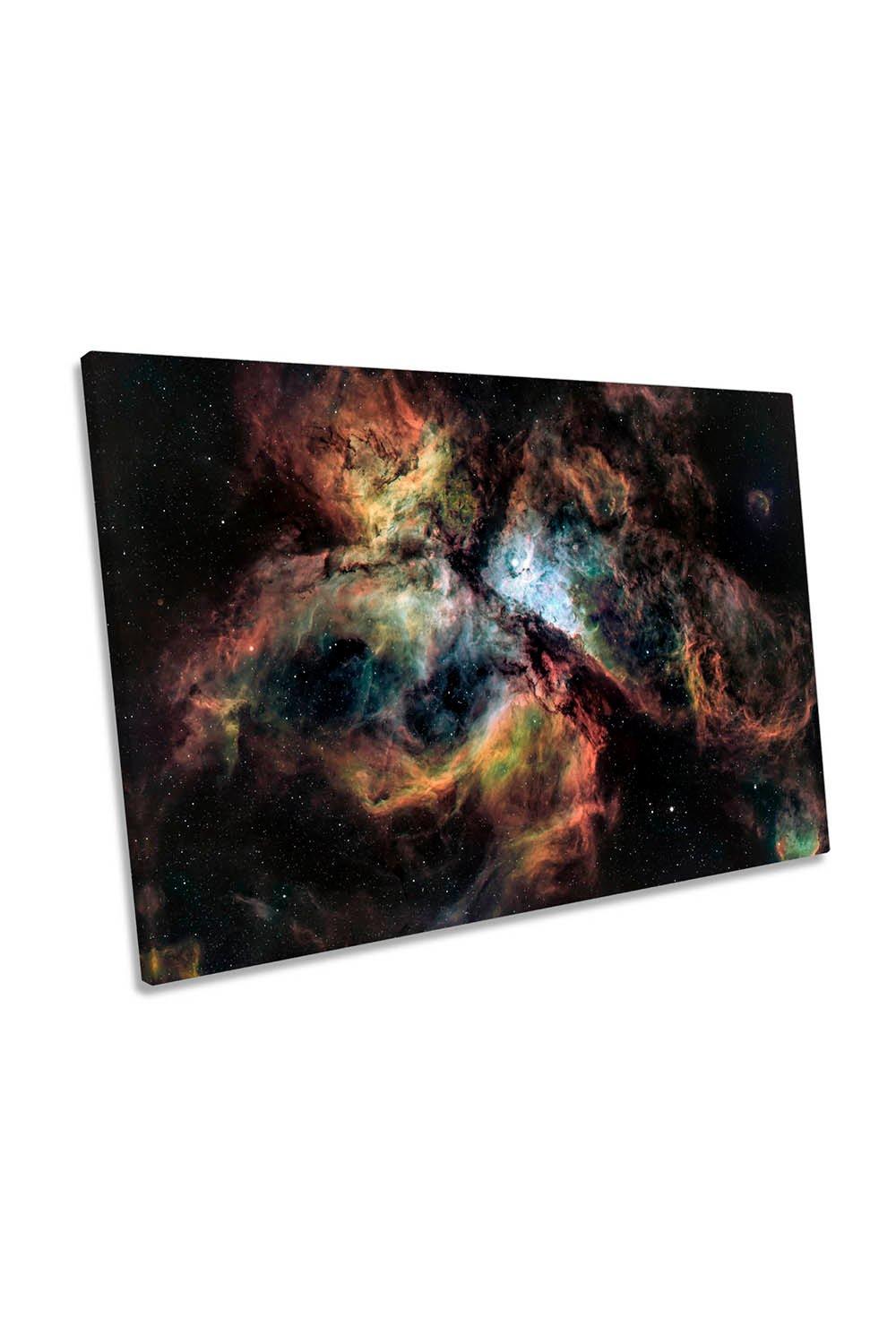 Carina Nebula Astronomy Outer Space Canvas Wall Art Picture Print