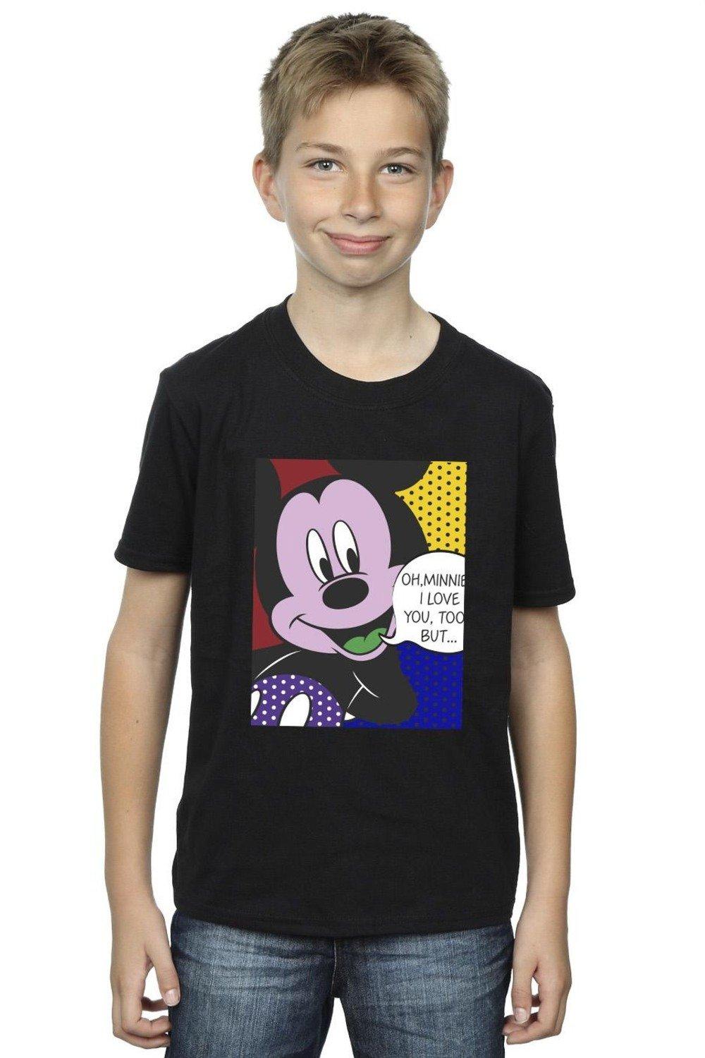 Mickey Mouse Oh Minnie Pop Art T-Shirt