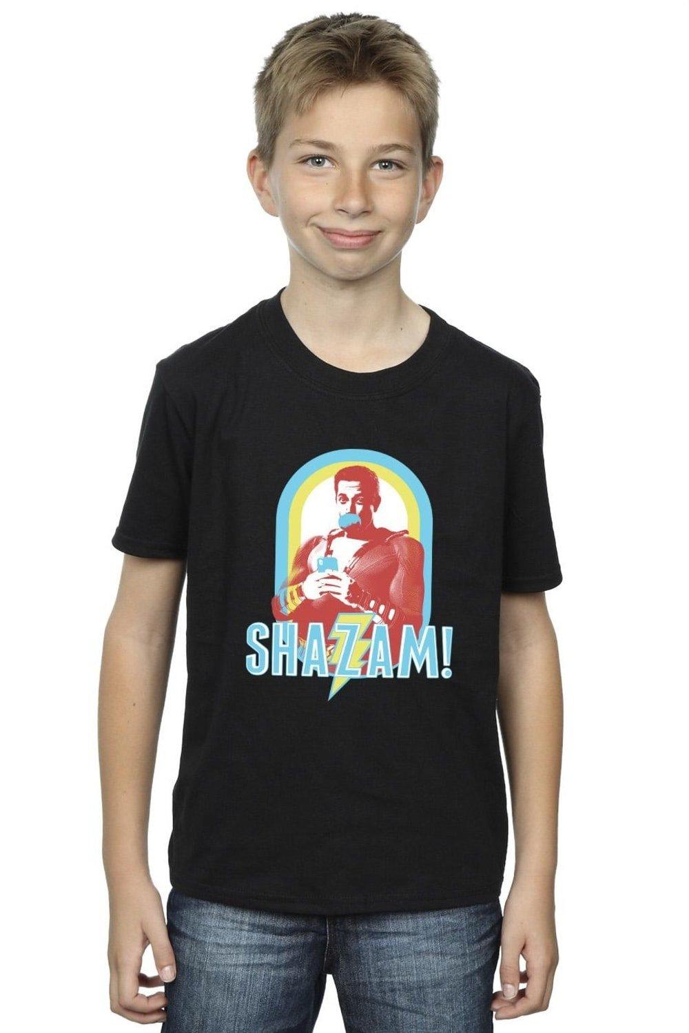 Shazam Buble Gum Frame T-Shirt