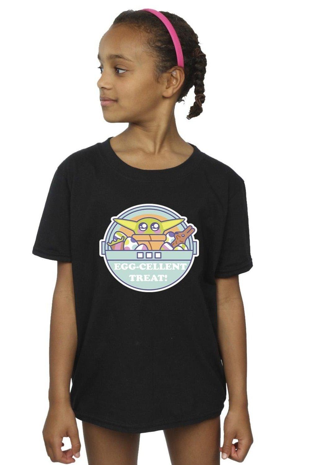 The Mandalorian Eggcellent Easter Cotton T-Shirt