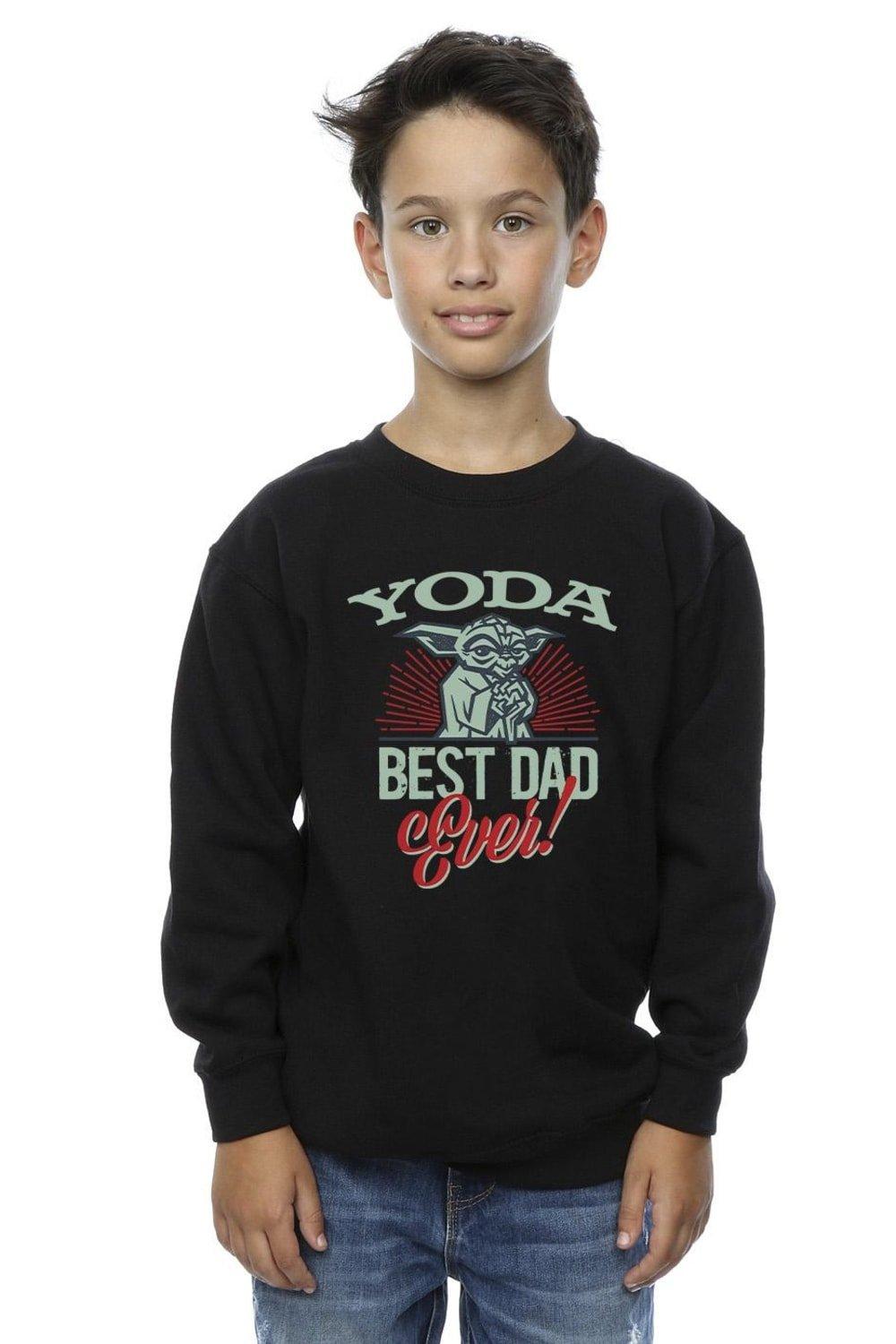 Mandalorian Yoda Dad Sweatshirt