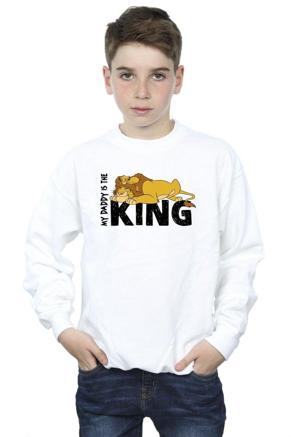 The Lion King Daddy Is King Sweatshirt
