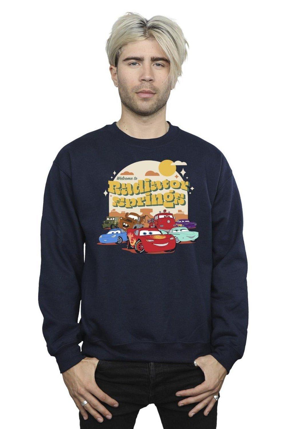 Cars Radiator Springs Group Sweatshirt