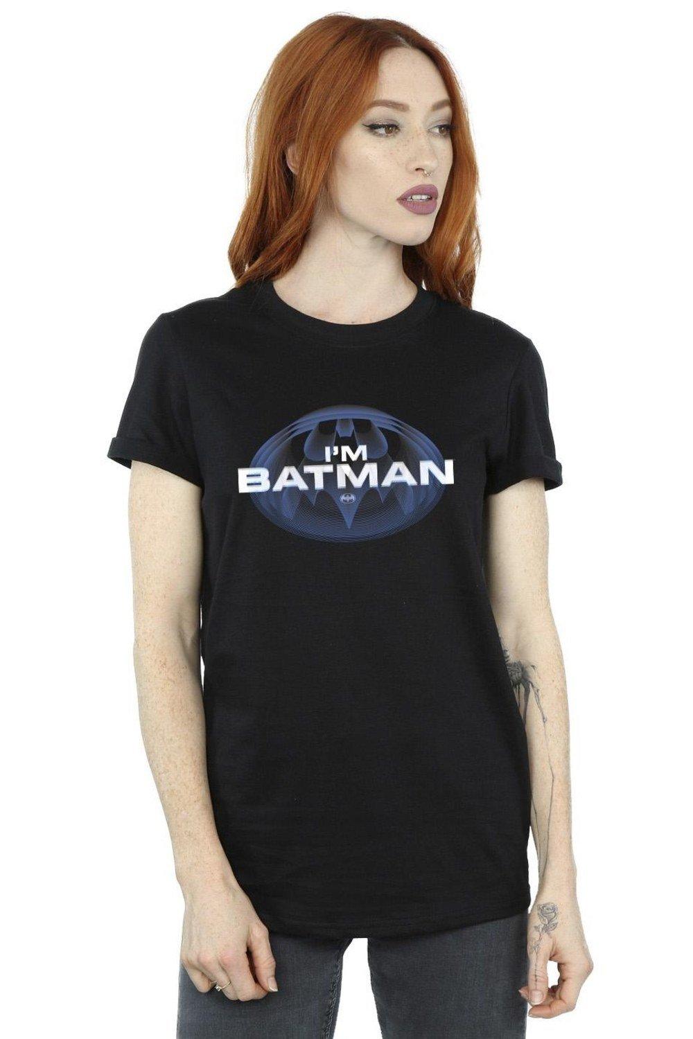 The Flash I´M Batman Cotton Boyfriend T-Shirt