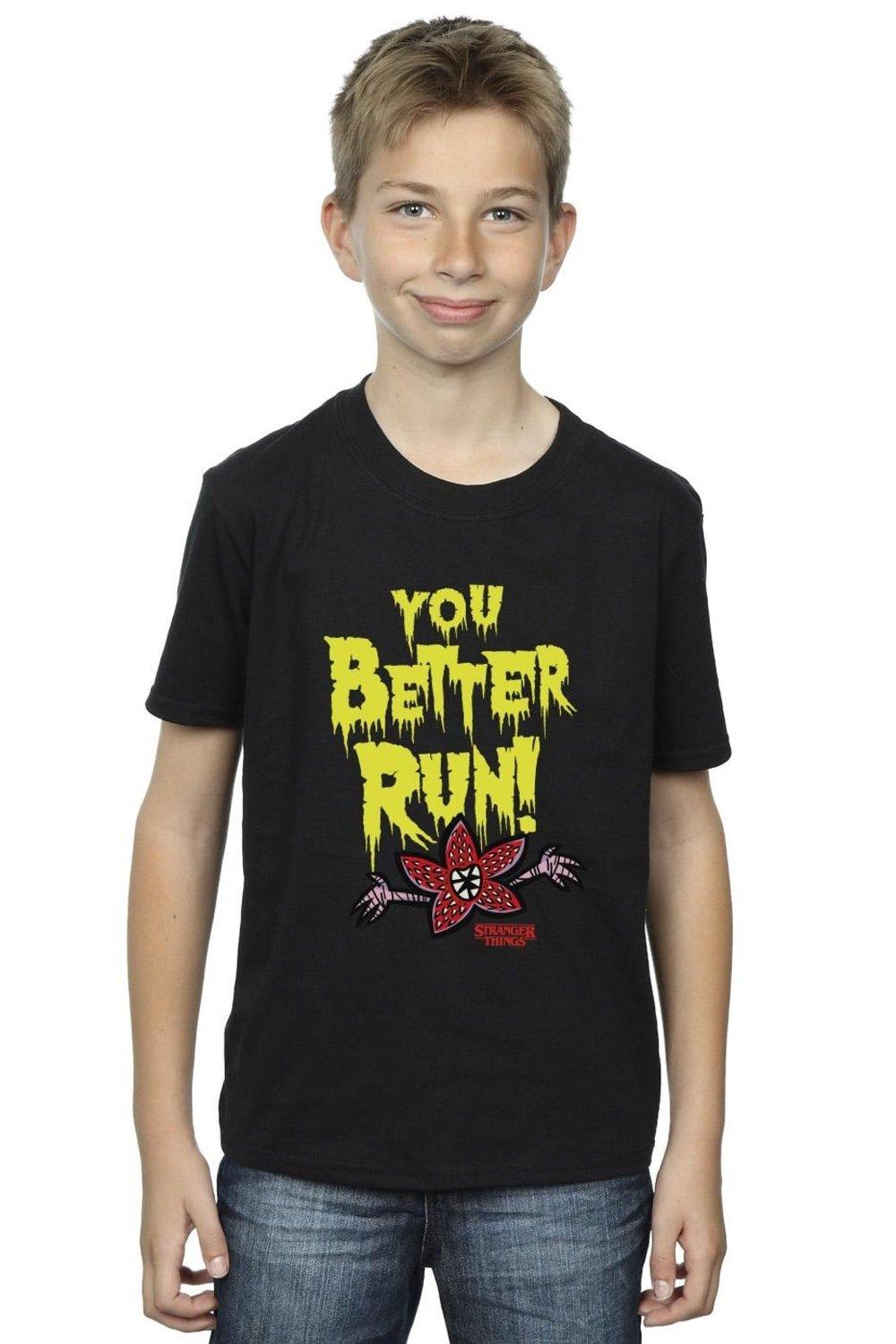 Stranger Things You Better Run T-Shirt