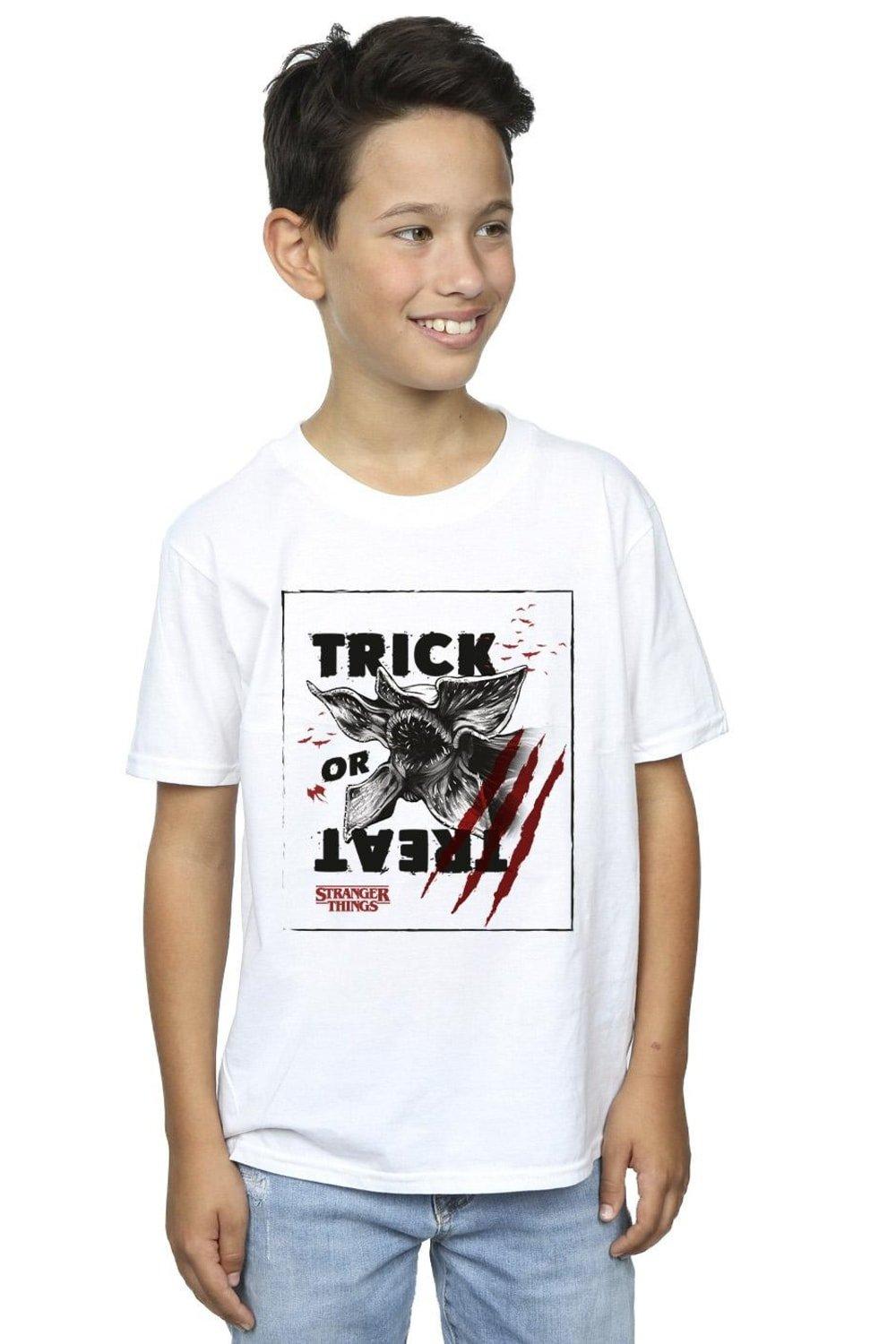 Stranger Things Trick Or Treat Slash T-Shirt