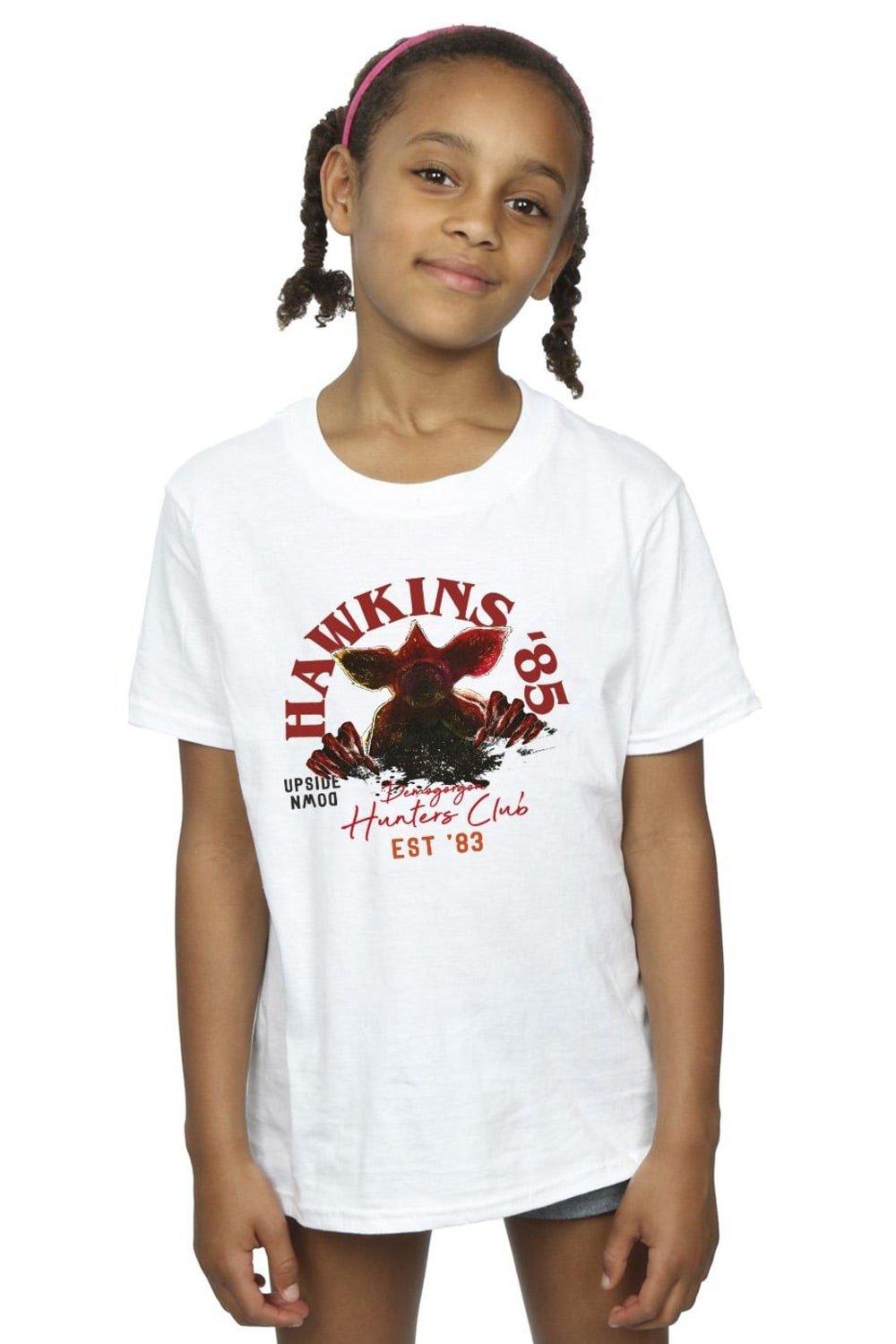 Stranger Things Hunters Club Cotton T-Shirt
