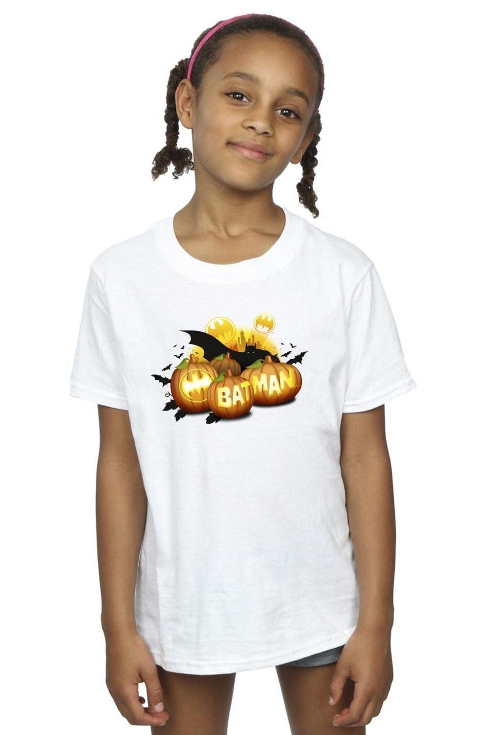 Batman Pumpkins Cotton T-Shirt