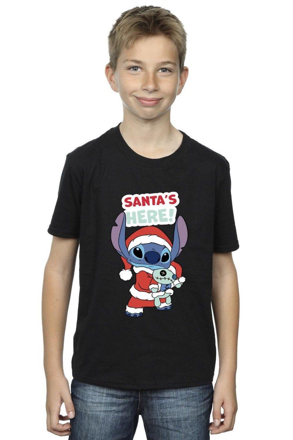 Lilo & Stitch Santa’s Here T-Shirt