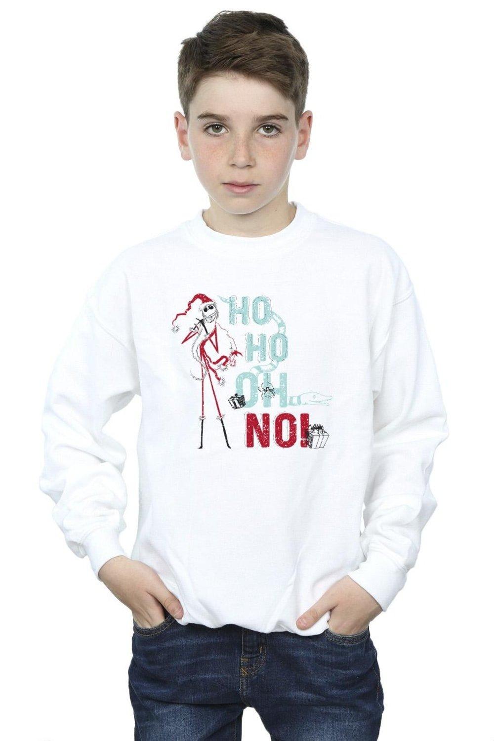 The Nightmare Before Christmas Ho Ho No Sweatshirt