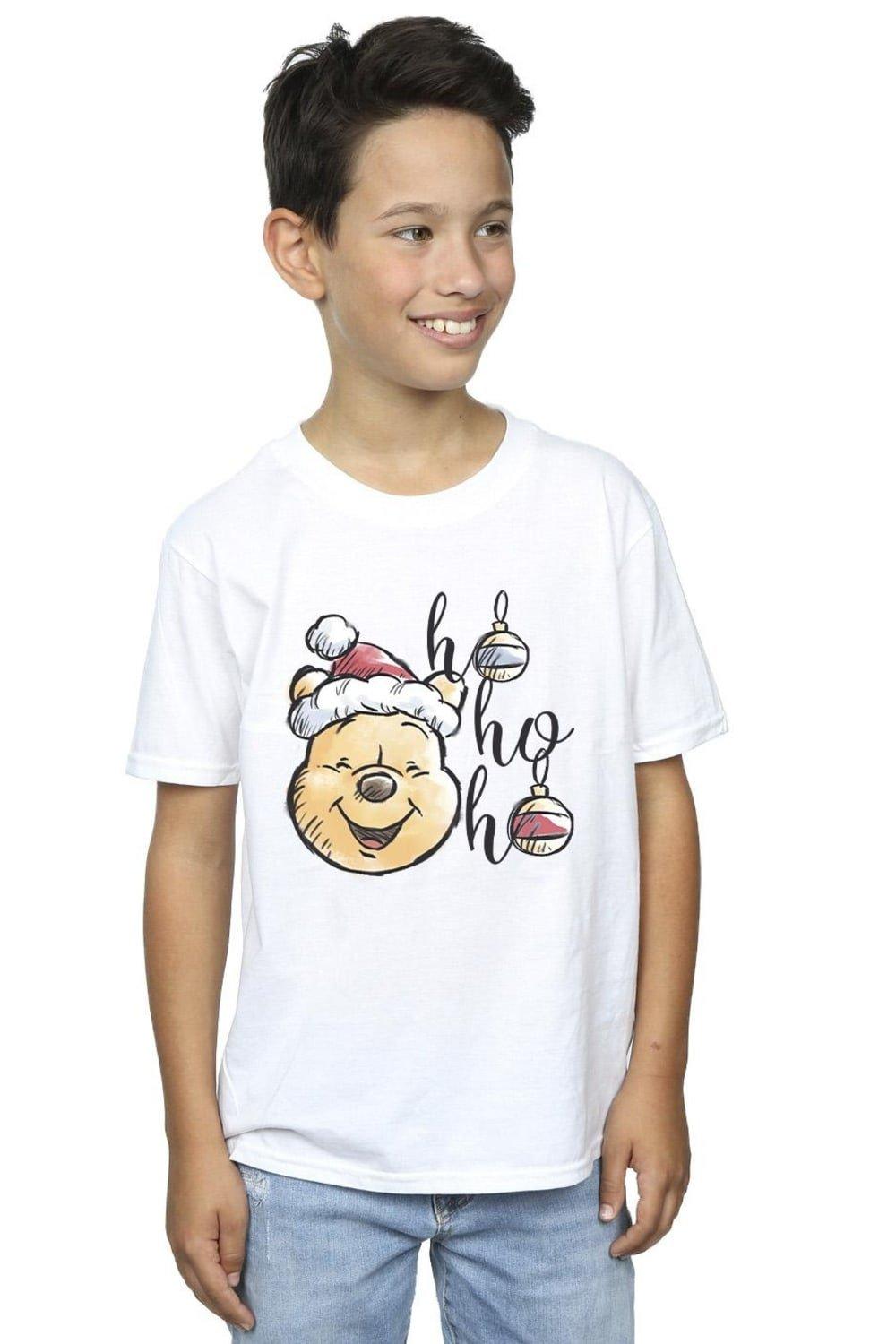 Winnie The Pooh Ho Ho Ho Baubles T-Shirt