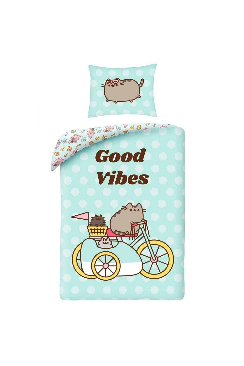 Good Vibes Cotton Duvet Cover Set