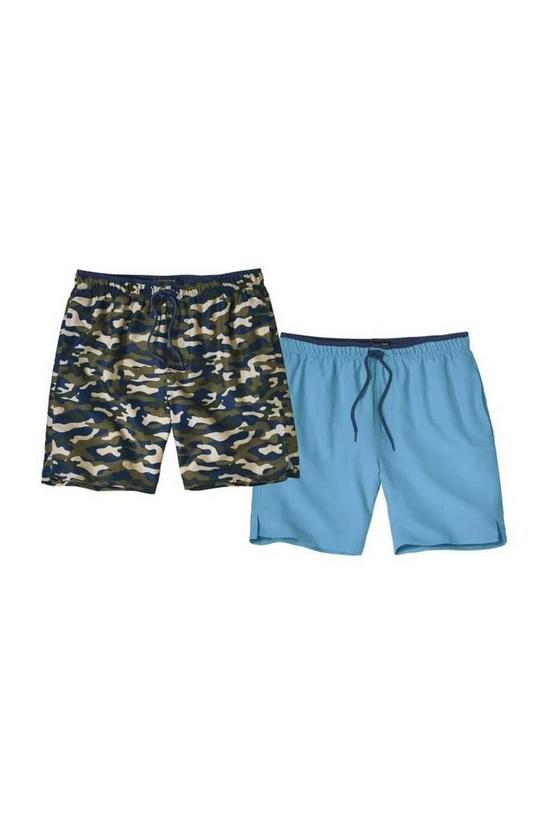 Atlas for Men Camouflage Swim Shorts Pack of 2 1
