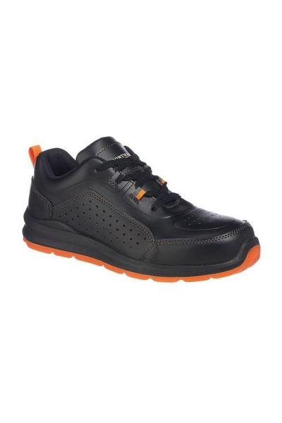 Perforated Leather Compositelite Safety Trainers