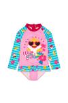 Baby Shark Wipe Out! Long-Sleeved One Piece Swimsuit thumbnail 1