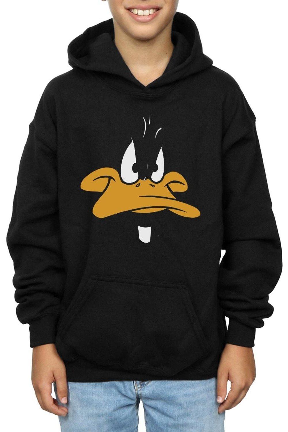 Daffy Duck Face Hoodie